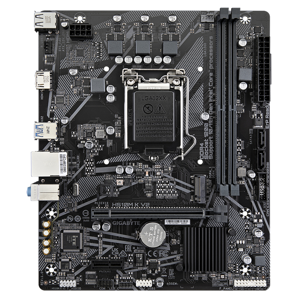 MB INT 1200 H510M K V2 D4 MATX