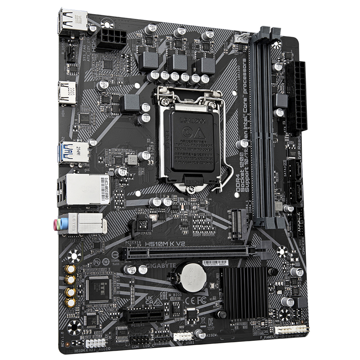 MB INT 1200 H510M K V2 D4 MATX