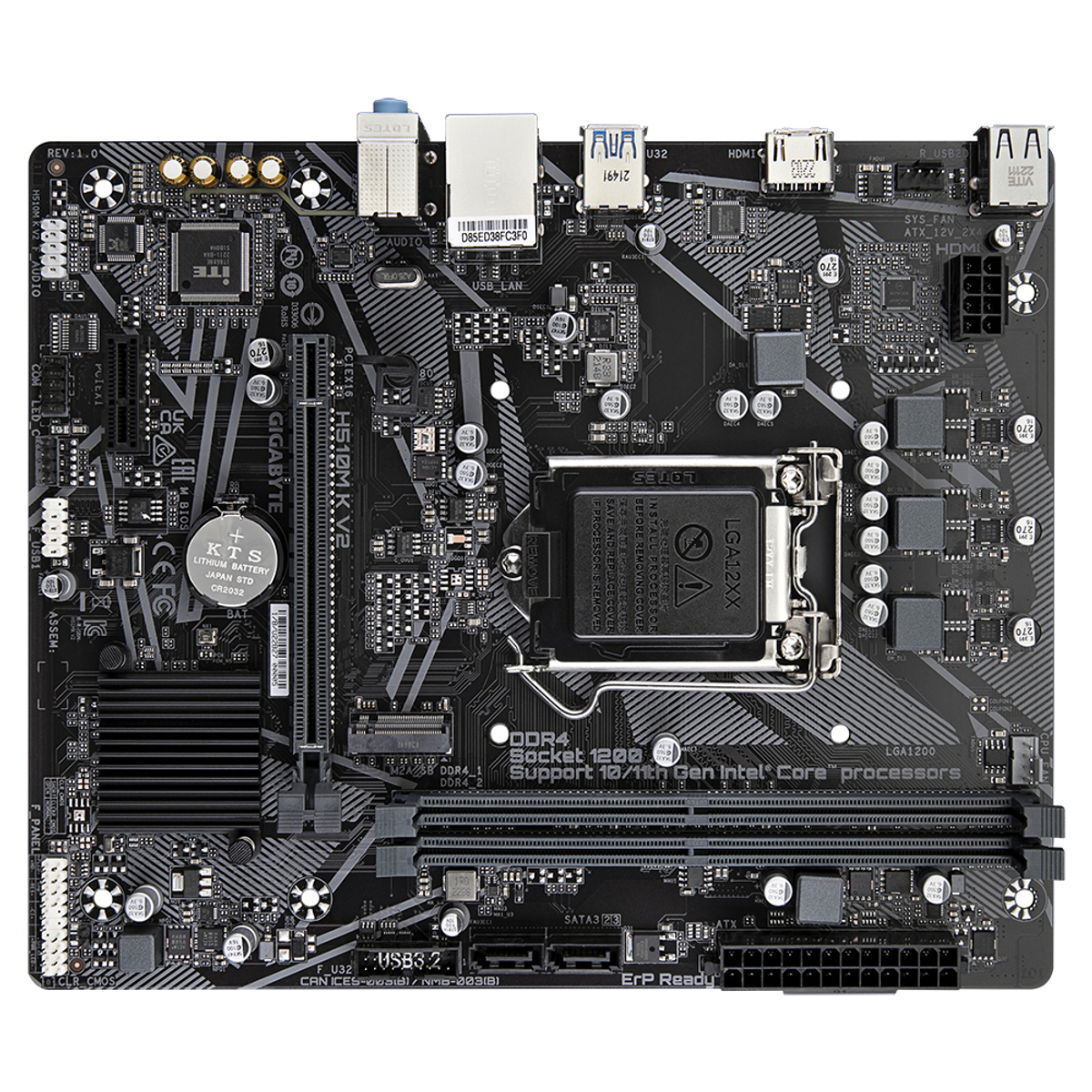 MB INT 1200 H510M K V2 D4 MATX