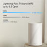 BE9300 Whole Home Mesh Wi-Fi 7 System
