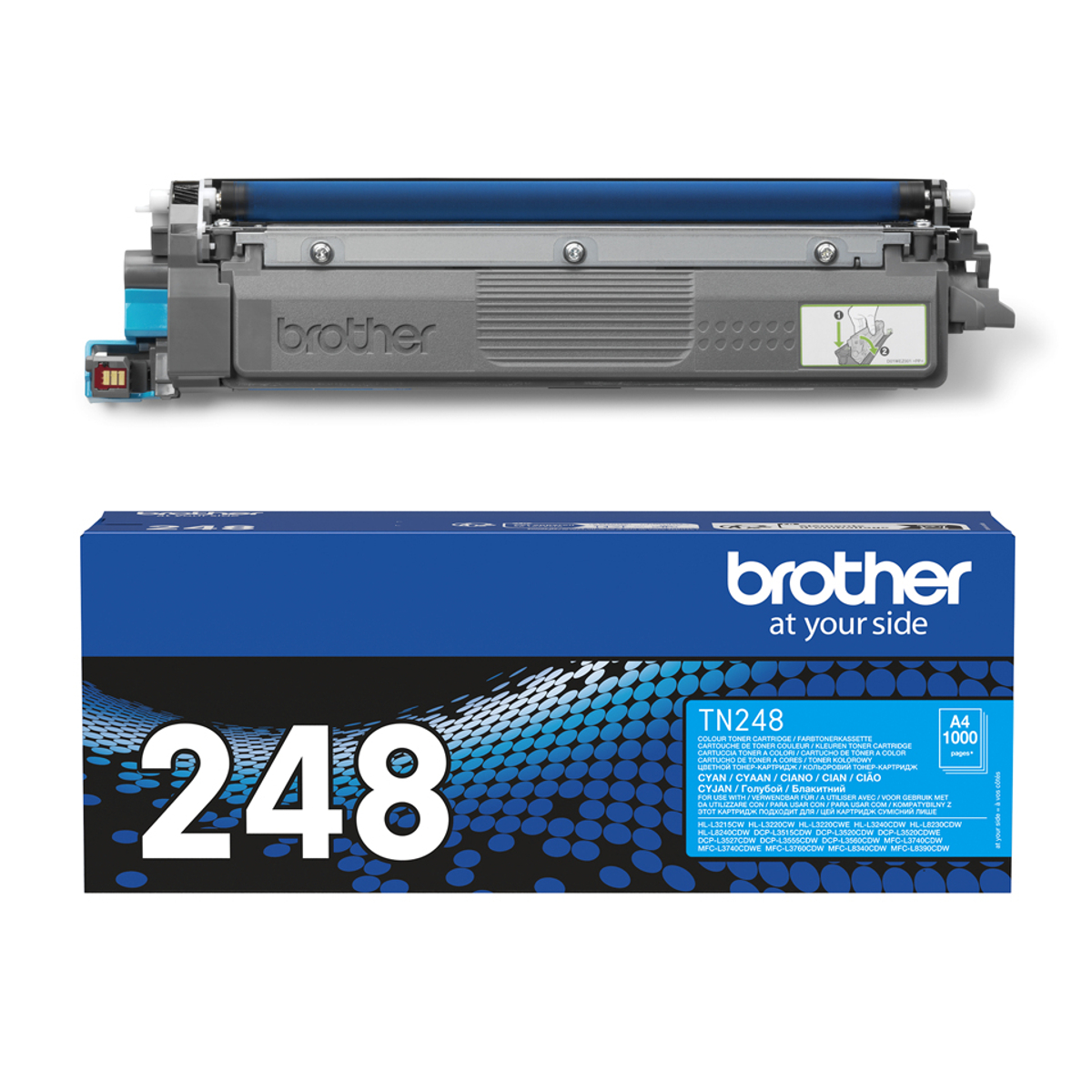 TN248C Cyan 1.000 Pages Toner