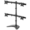 TV Desk Mount Monitor Stand Quad 13-27in