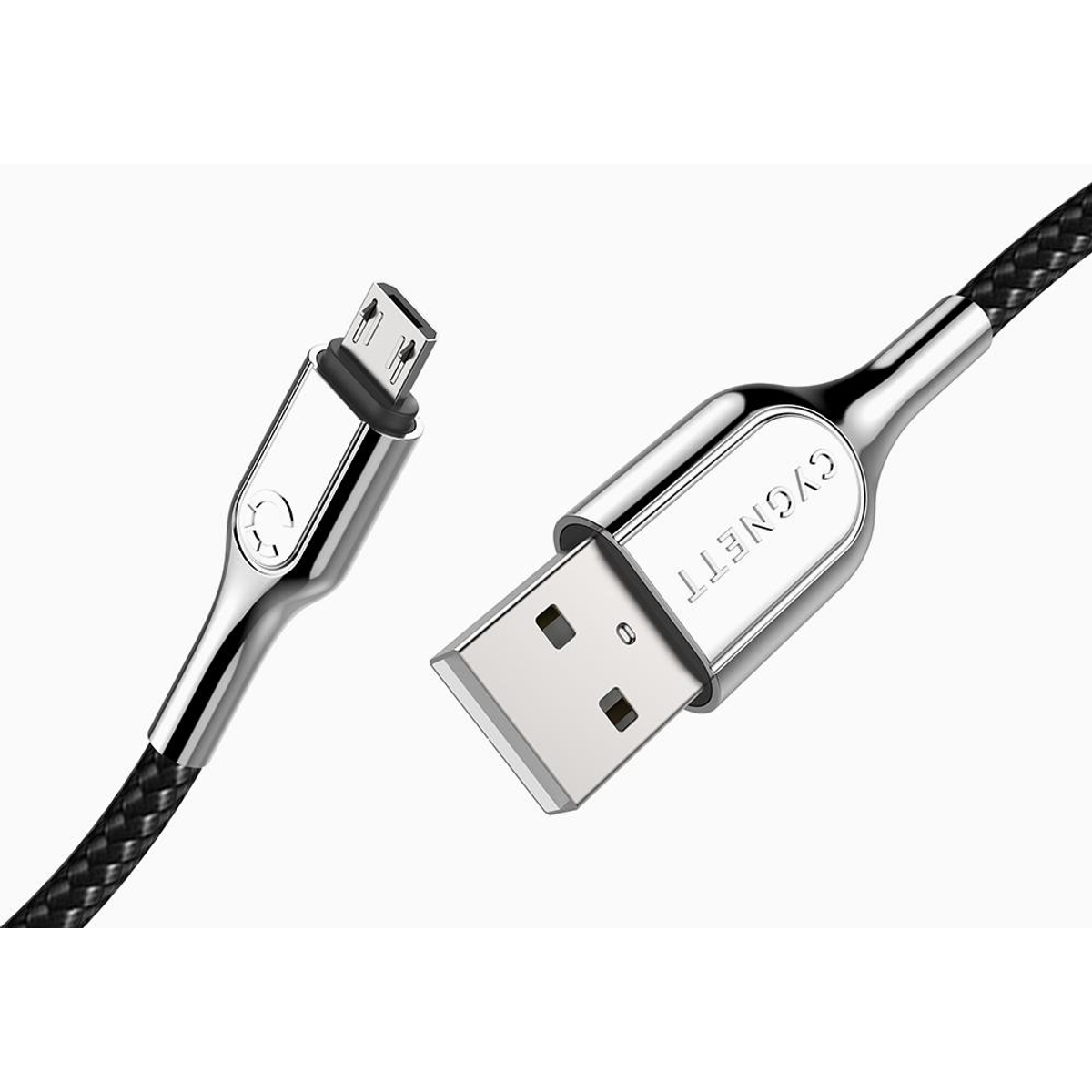 Armoured Micro to USB-A Cable 3M- Black