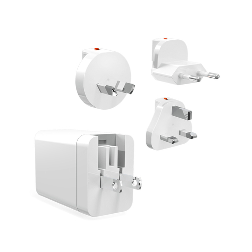 65W 3 Port Adapter USB-C x2 & USB-A