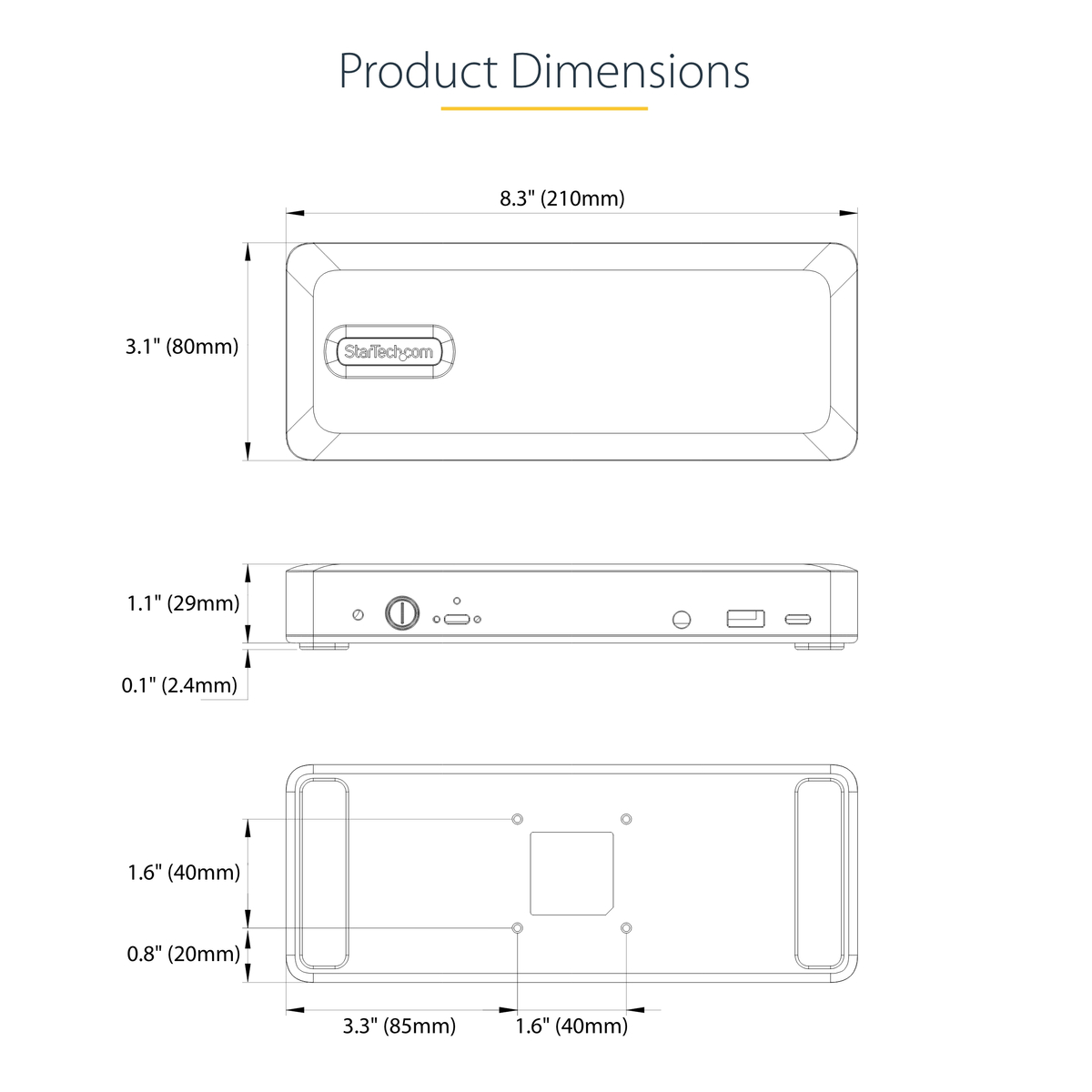 USB-C Docking Station 4K Chromebook