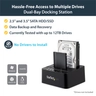 USB 3.1 10G Dock for 2.5&3.5 SATA Drives