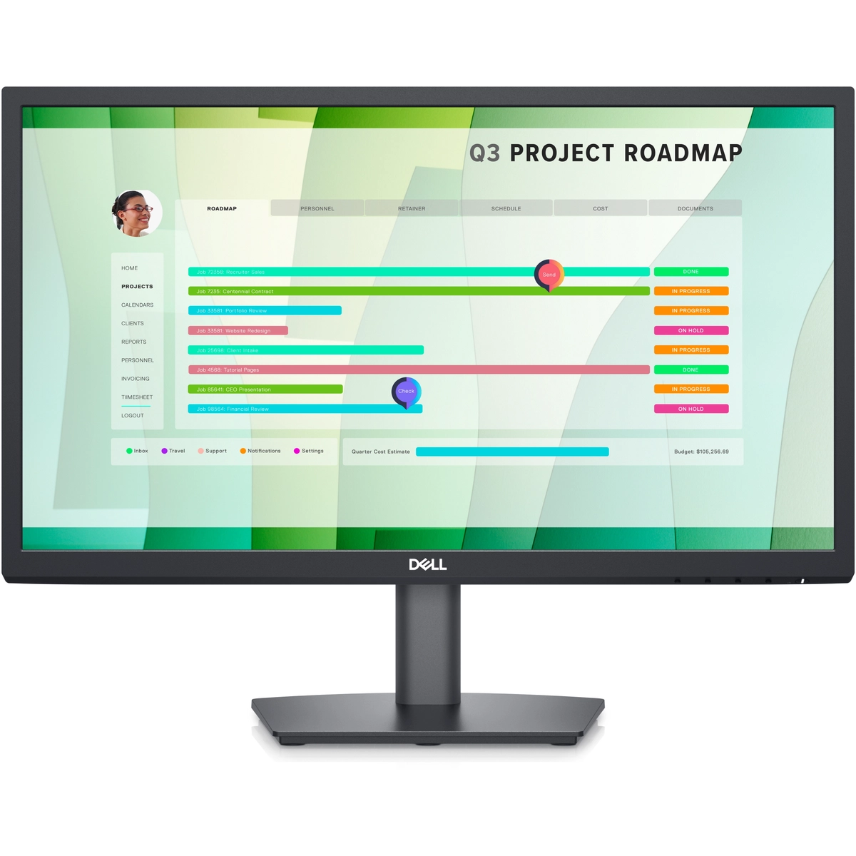 22 Monitor E2223HN 54.48cm (21.5