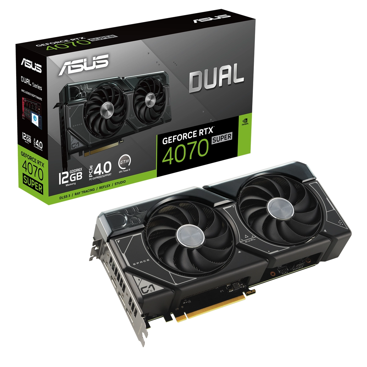 GPU NV 4070S DUAL 12G Fan