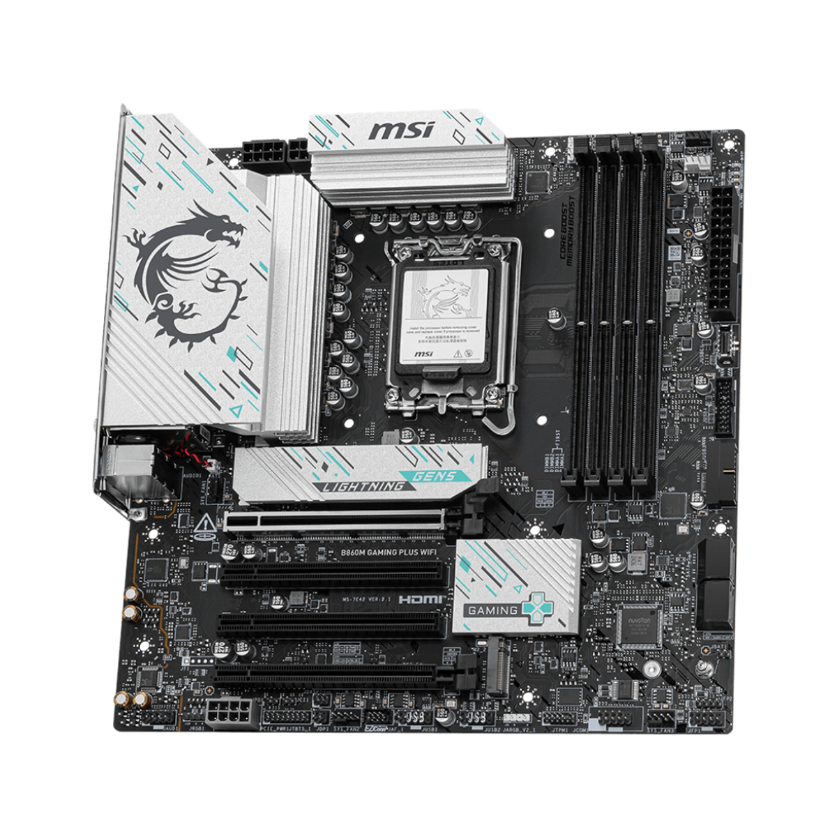 MB INT B860M GAMING PLUS WIFI D5 MATX