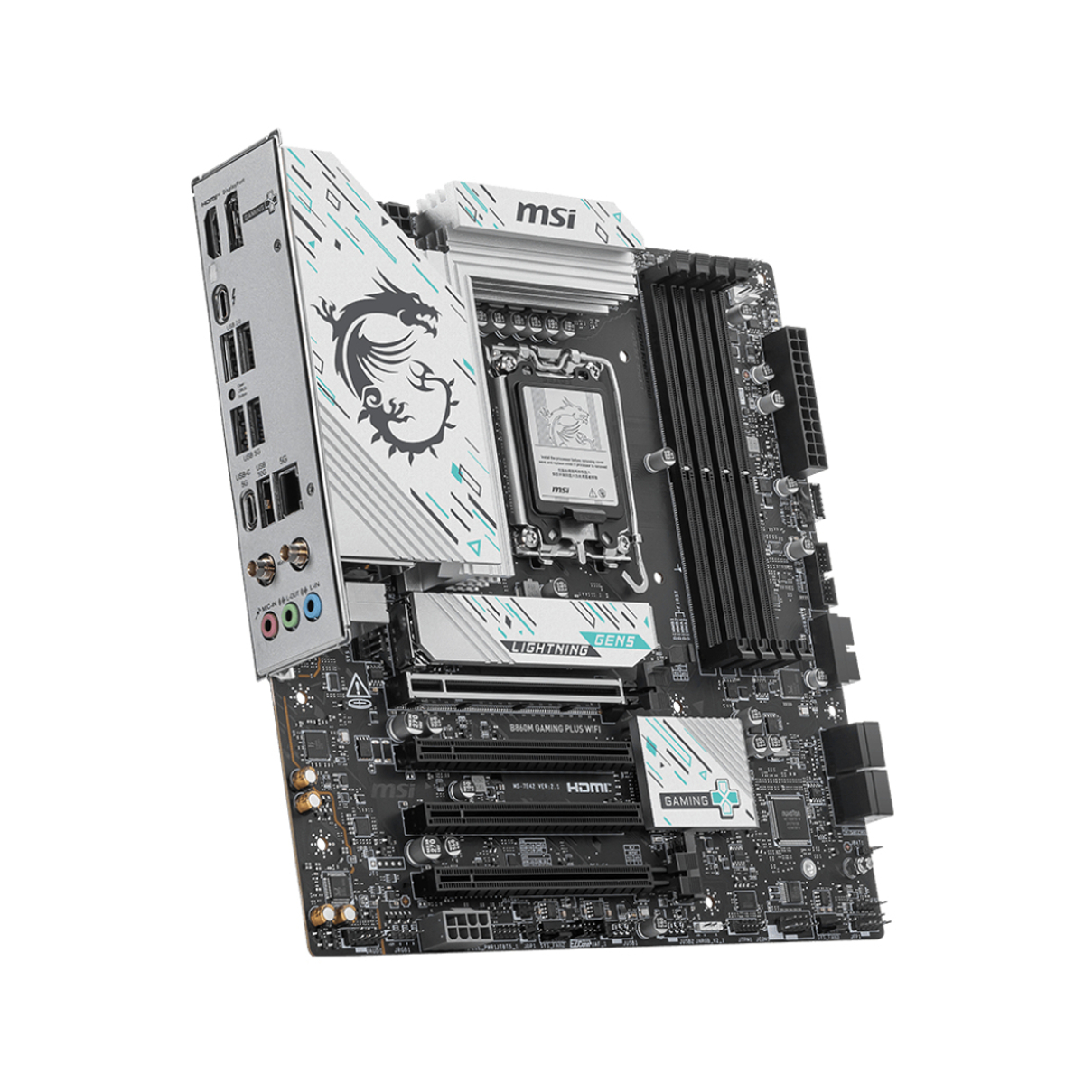 MB INT B860M GAMING PLUS WIFI D5 MATX