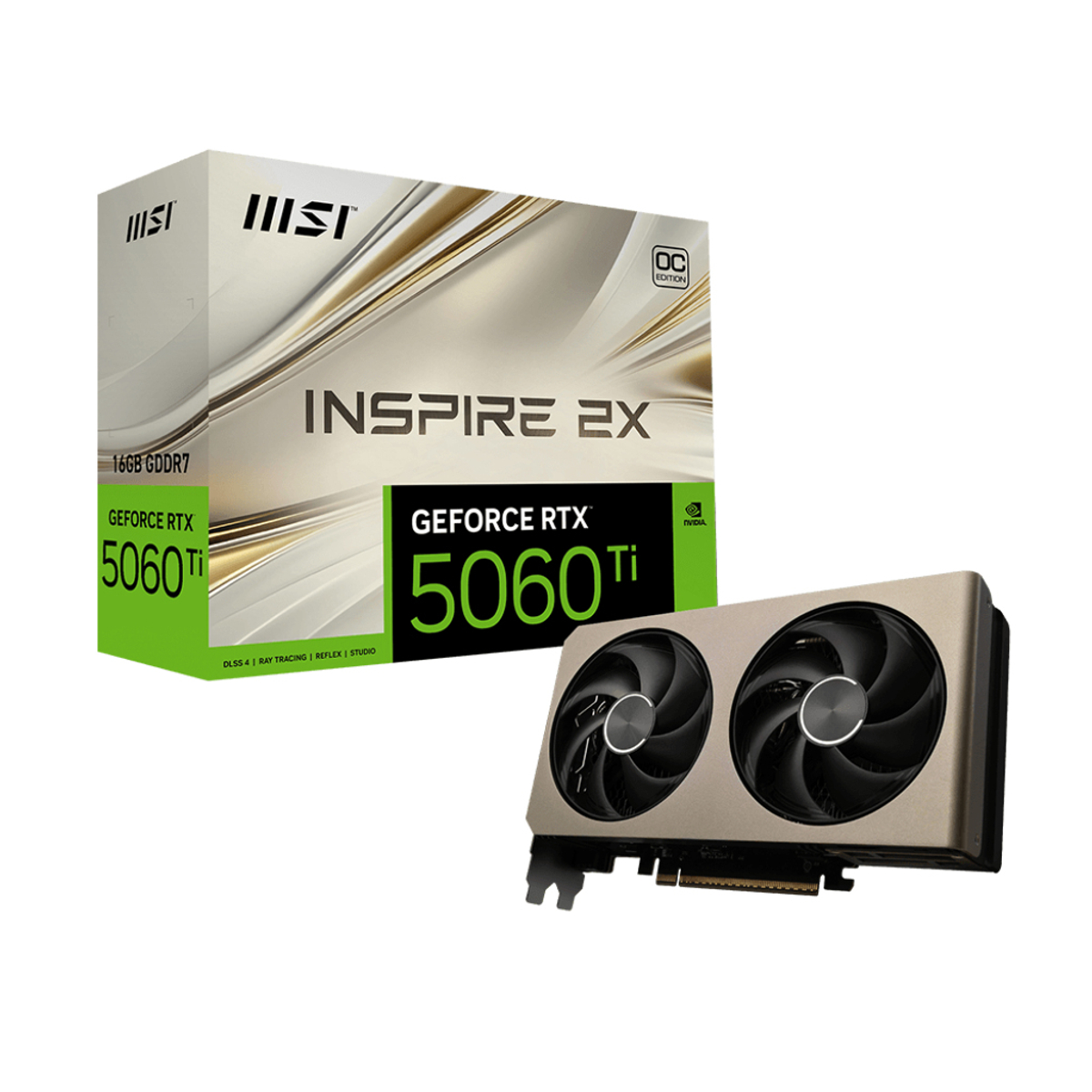 GPU NV 5060 TI INSPIRE 2X OC 16G Fan