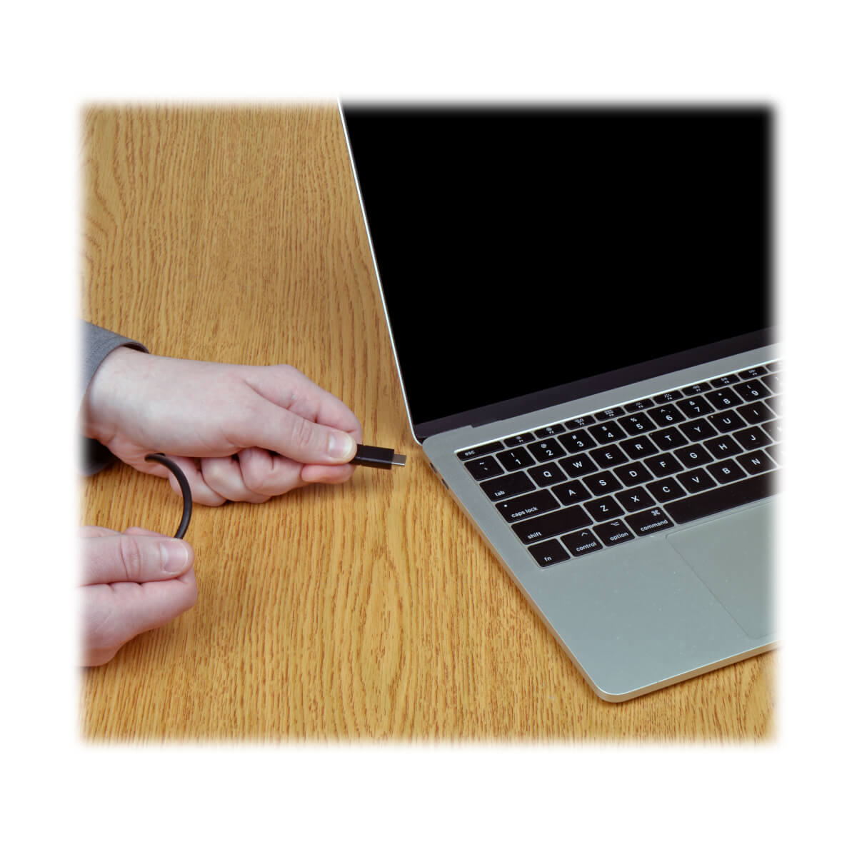 USB C HDMI Adapter Cable M/M Black 1.83m