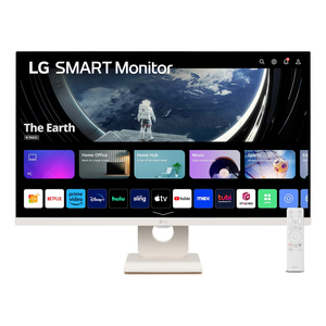 LG, 27" Smart WebOS 23 Monitor FHD IPS HDMI