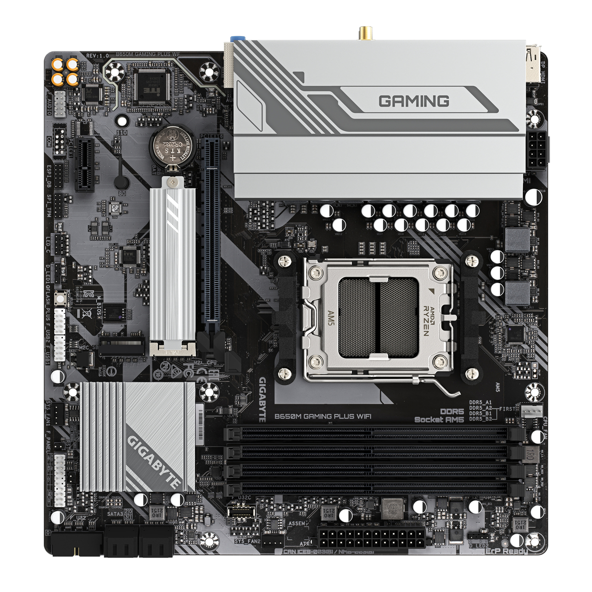 MB AMD AM5 B650M GAMING PLUS WIFI D5MATX