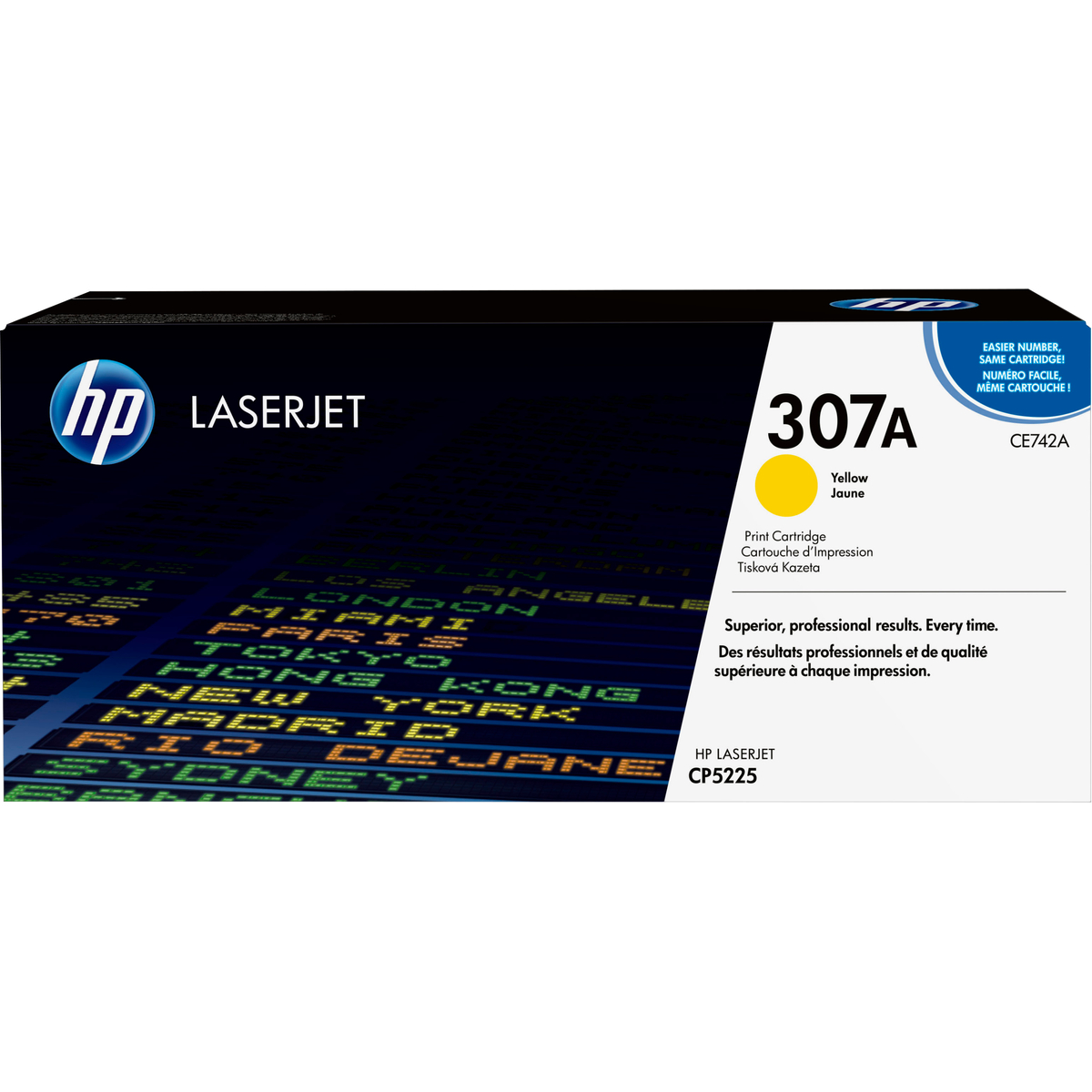 Yellow Toner Hp Lj Cp5225Dn