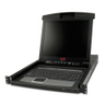 LCD Console with 8 Port Switch