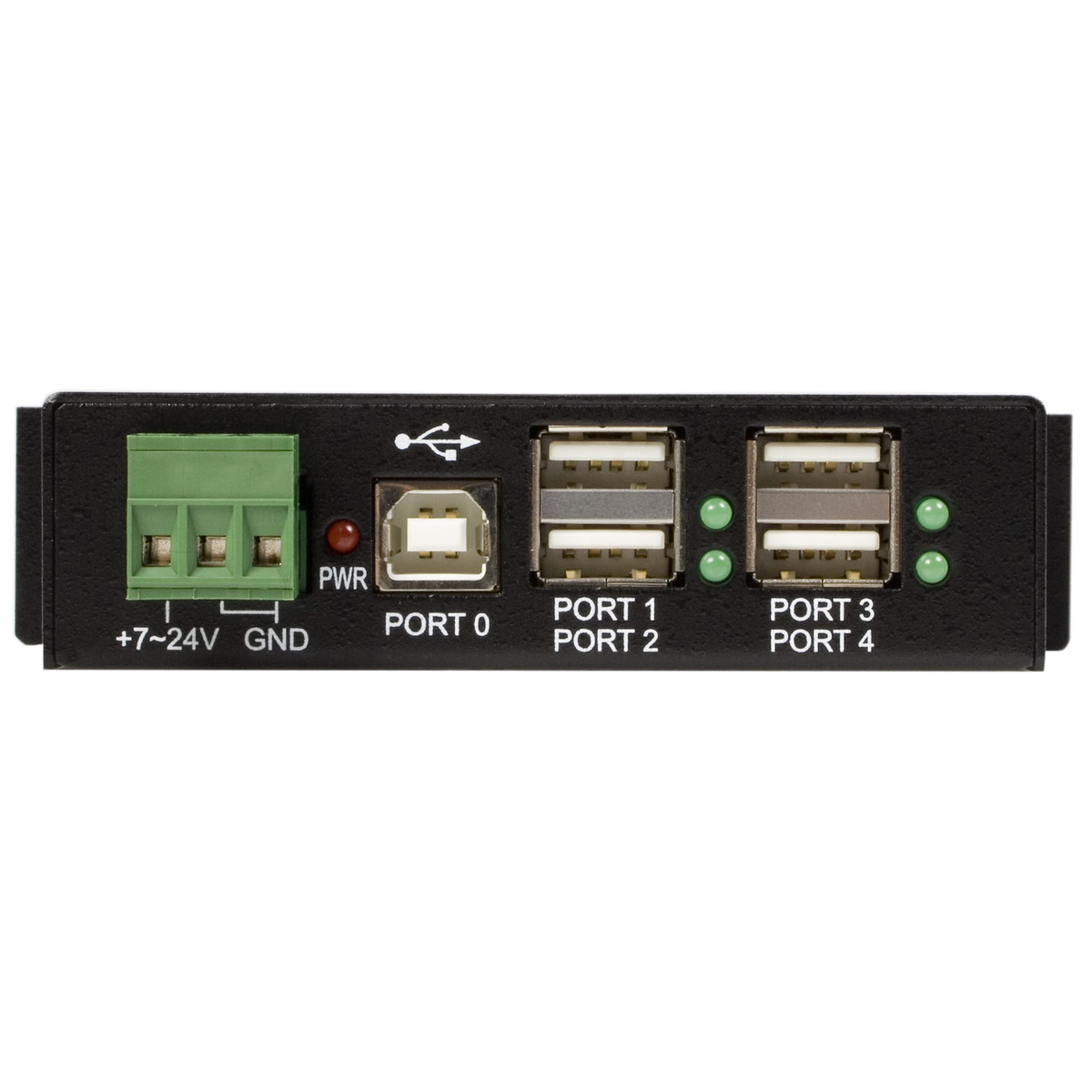 4 Port Rugged Industrial USB Hub