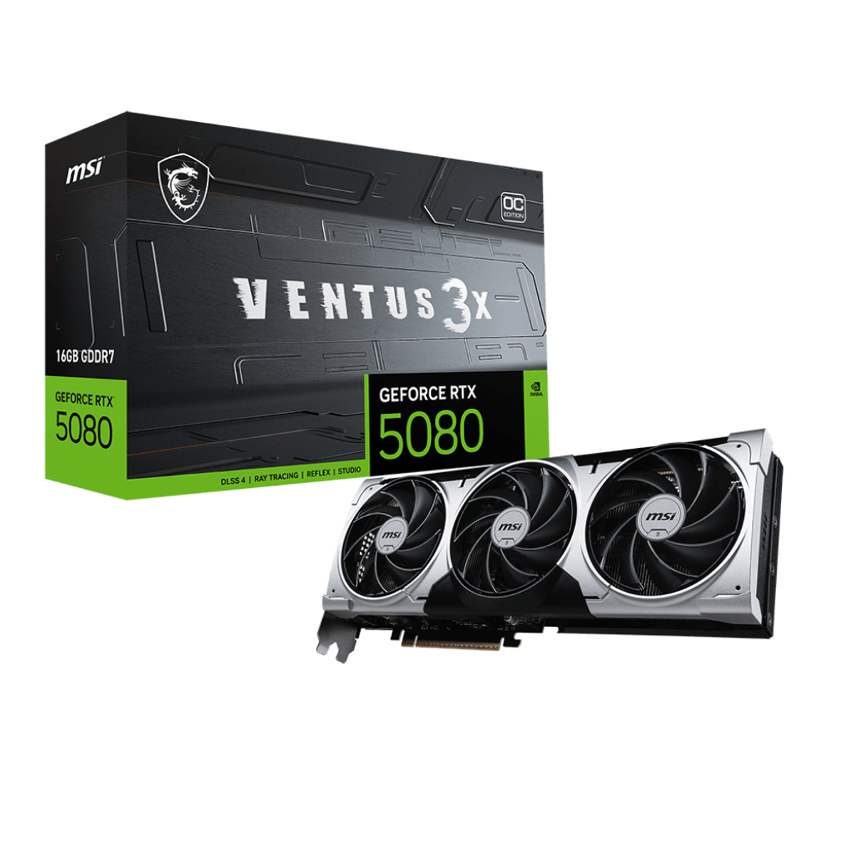 GPU NV 5080 VENTUS 3XOCPLUS 16G GDDR7Fan