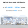 BE3600 Whole Home Mesh Wi-Fi 6 System