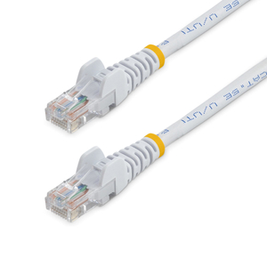 10m White Snagless Cat5e Patch Cable