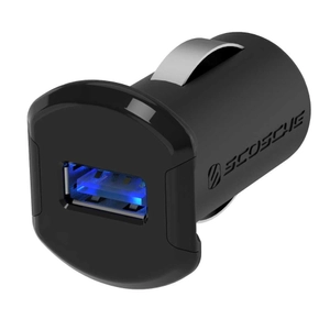 SCOSCHE, CAR CHARGER (BLACK)