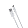 Braided 1.2m USB-C to USB-A - white