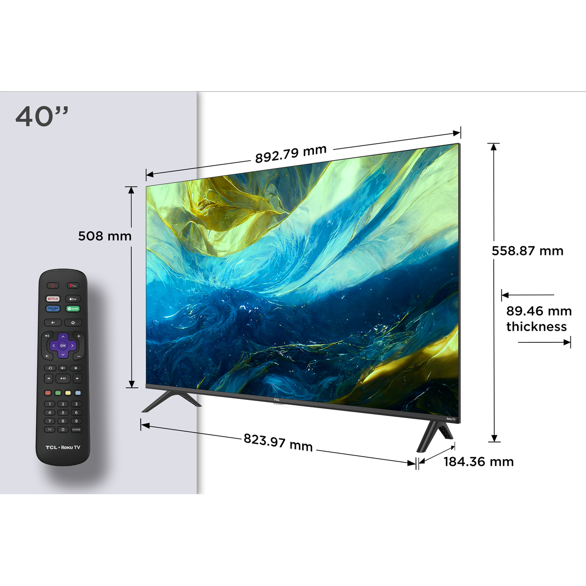 TCL 40RS550K HDR TV