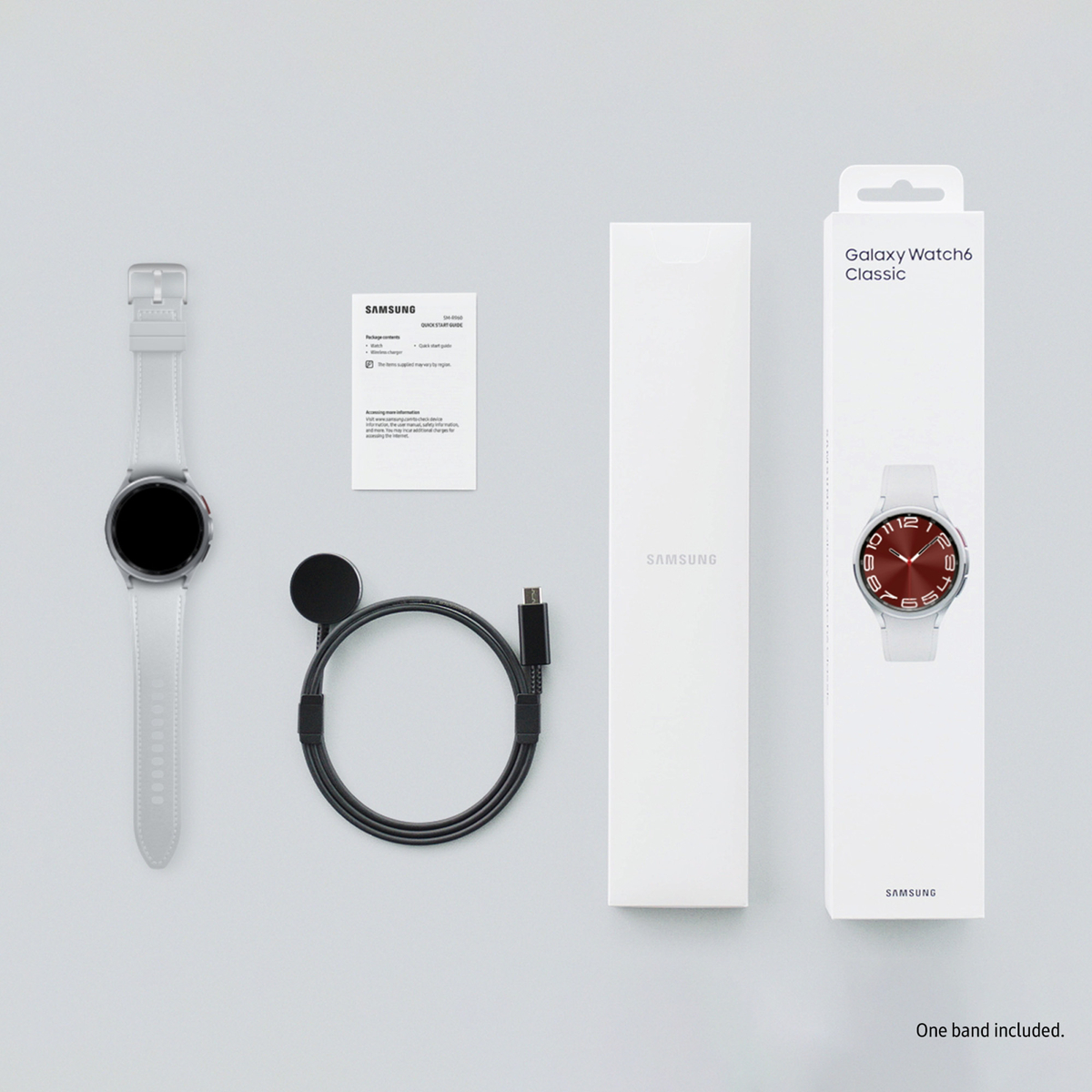 Galaxy Watch6 Stainless BT 43mm Silver
