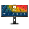 34 DQHD Webcam USB C Docking monitor