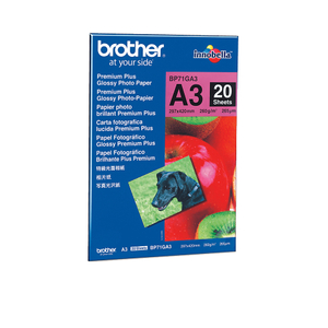 Brother, A3 Glossy Photo Paper 20 Sheets