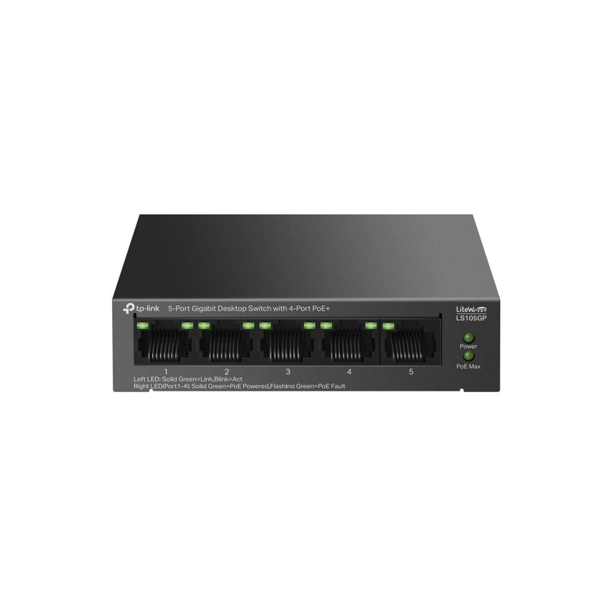 5Port Gigabit Desktop Switch  4Port PoE+