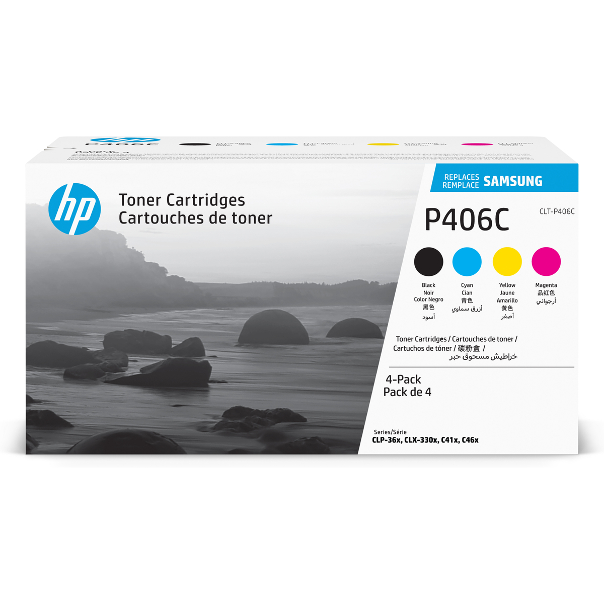 CLT-P406C CMYK Toner Pk