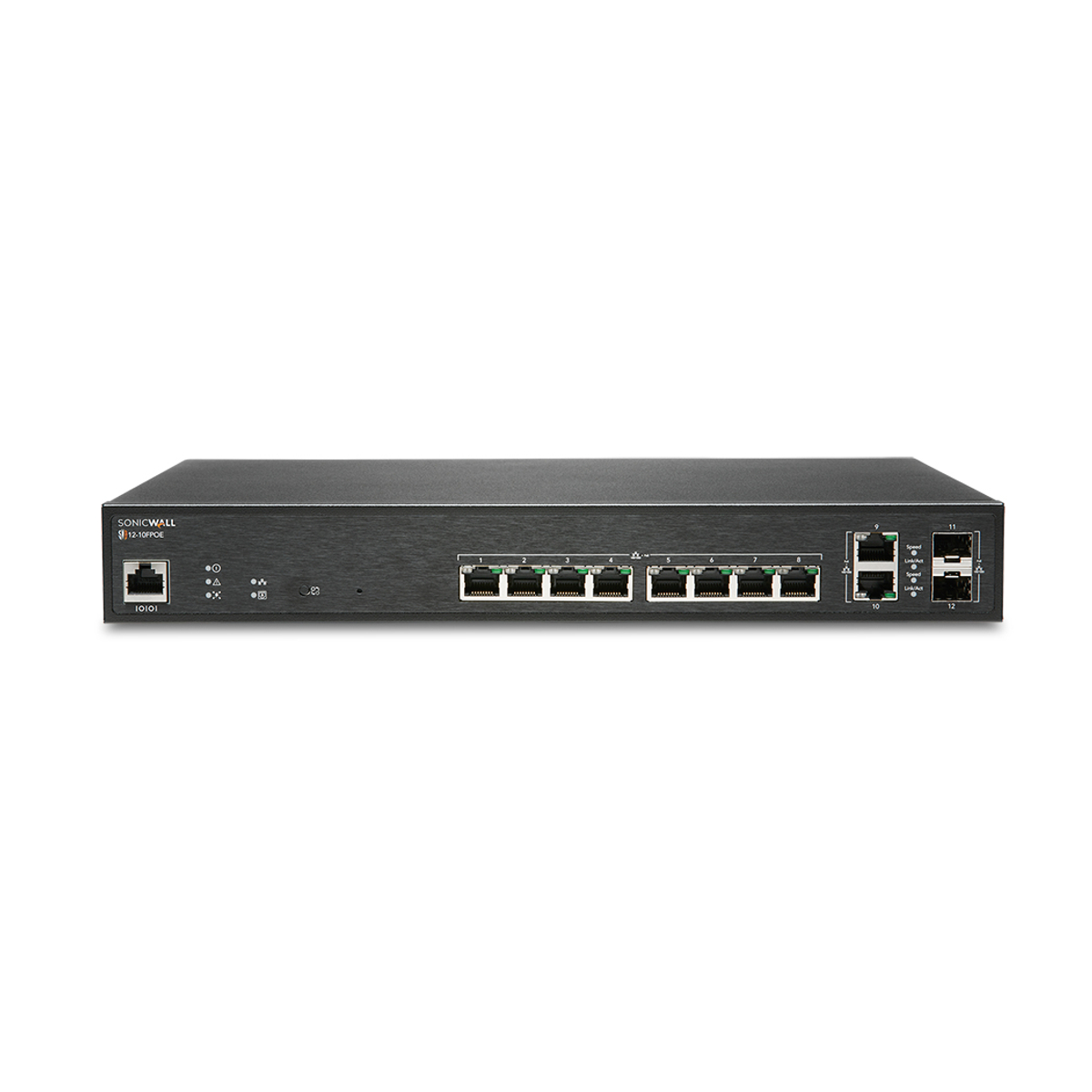 SWITCH SWS12-10FPOE WITH SUPPORT 1YR