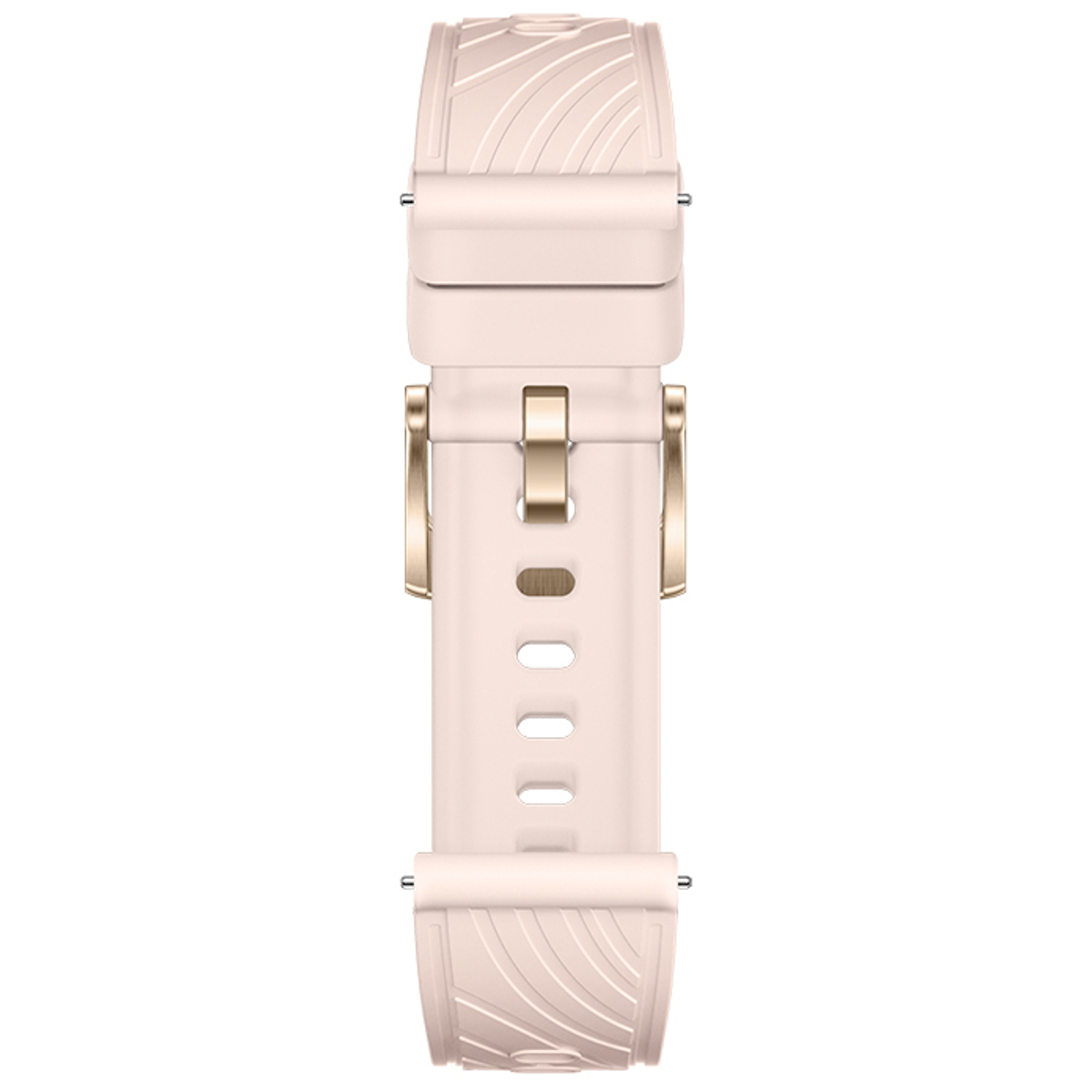 Pink Pointed Fluoroelastomer Strap 18mm