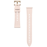 Pink Pointed Fluoroelastomer Strap 18mm