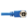 CAT6 1G UTP CBL RIGHT ANGLE M/M IP68 1M