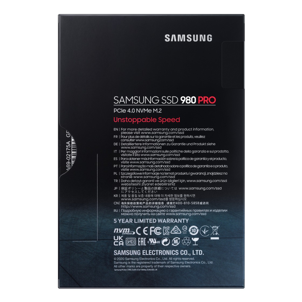SSD Int 1TB 980 PRO PCIe M.2
