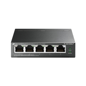 TP-Link, 5-Port Gigabit Switch With 4-Port PoE+