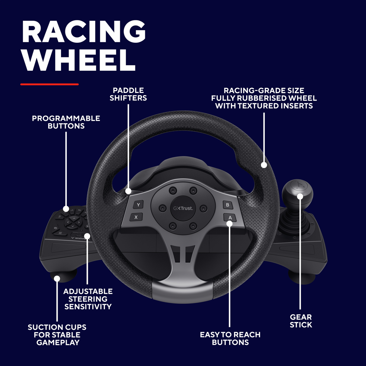 Trust GXT Movi Racing Wheel