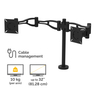 Pro Series Dual Monitor Arm