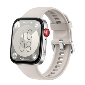 Huawei, Fit 3 - Silver Body+White Strap