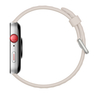 Fit 3 - Silver Body+White Strap