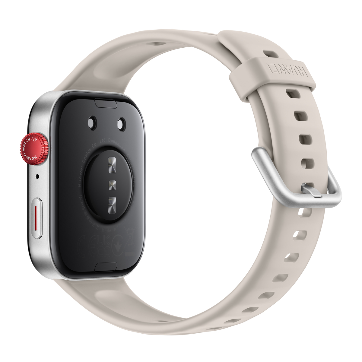Fit 3 - Silver Body+White Strap