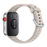 Fit 3 - Silver Body+White Strap
