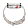 Fit 3 - Silver Body+White Strap