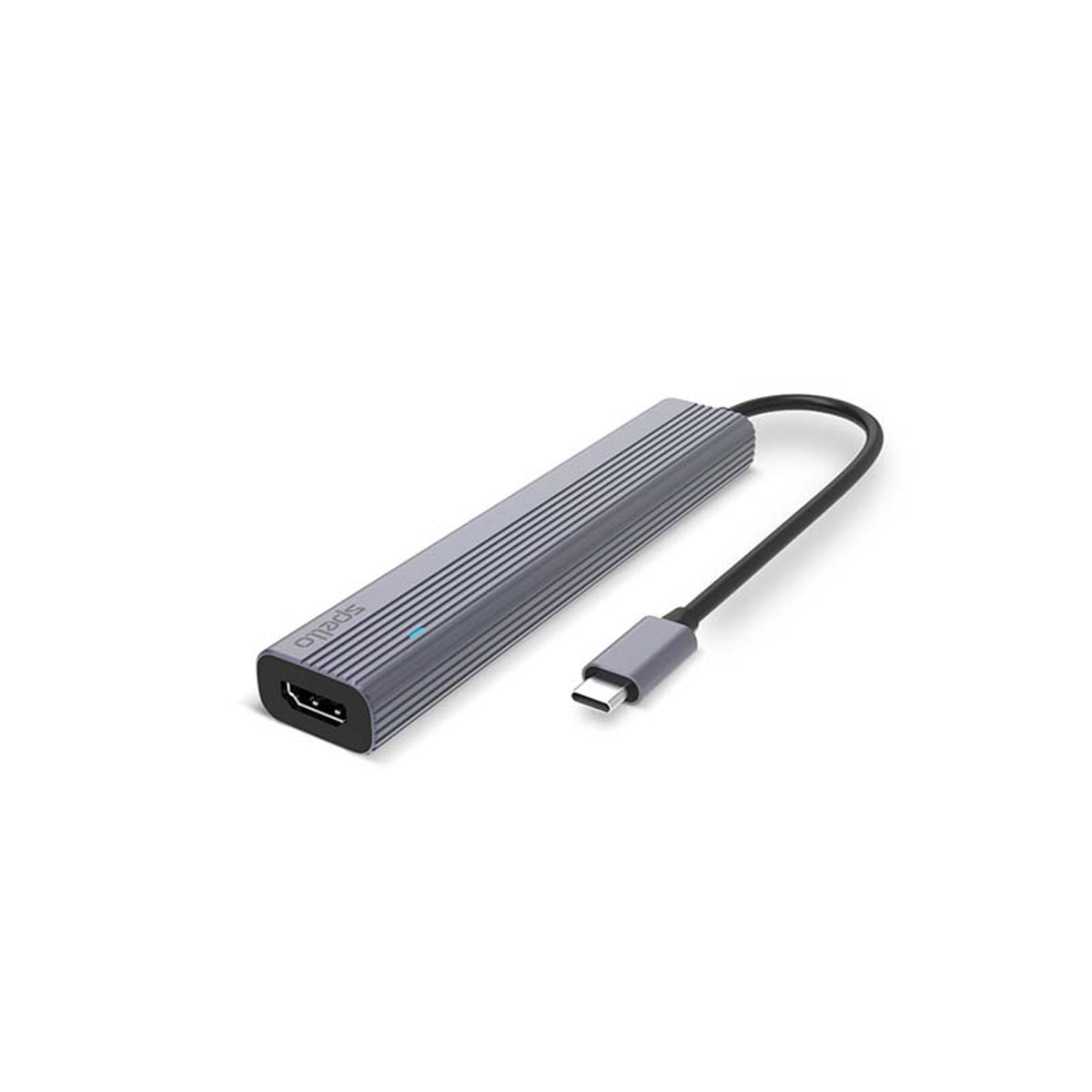 Spello USB-C Hub Slim 7in1 - space gray