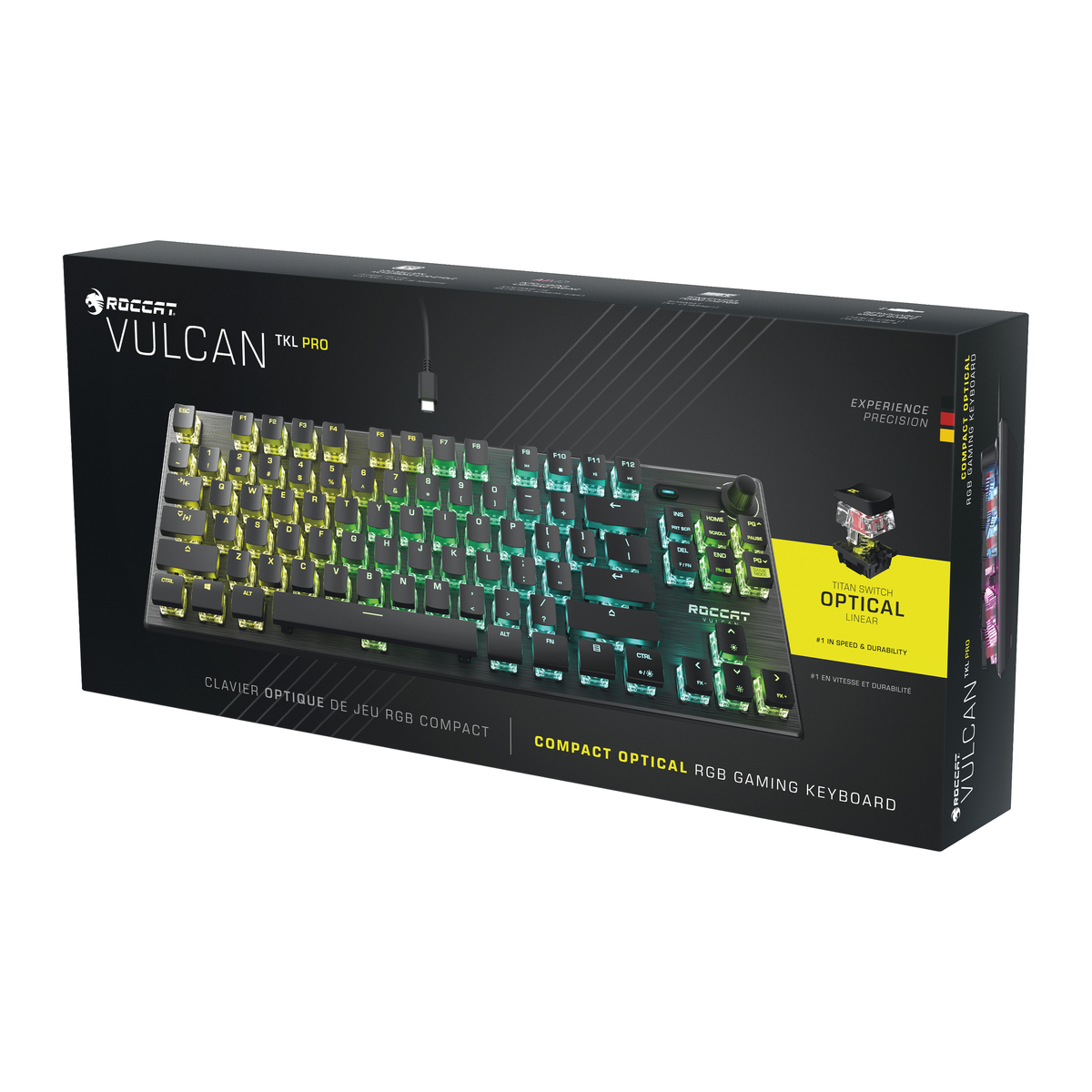 Vulcan Pro TKL linear red switch