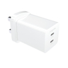 ACC-PWR AD-USB-C-PD-Dual-50W-White-UK