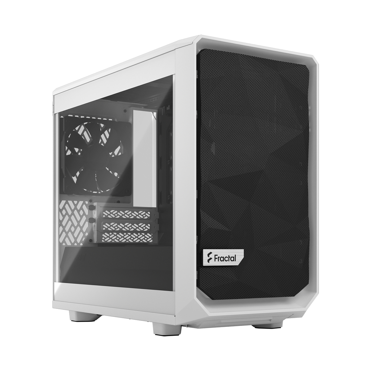 CASE ITX Meshify Nano 2 Wht TG Clear