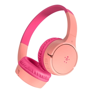 Wireless On-Ear Headphones for Kids Pink